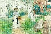 Carl Larsson martina  i tradgarden Germany oil painting artist